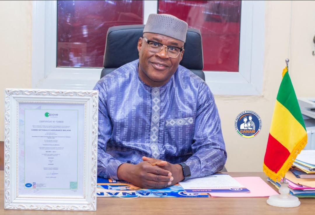 La CANAM, 1er organisme public de prévoyance sociale au Mali à obtenir la certification ISO 9001 version 2015.